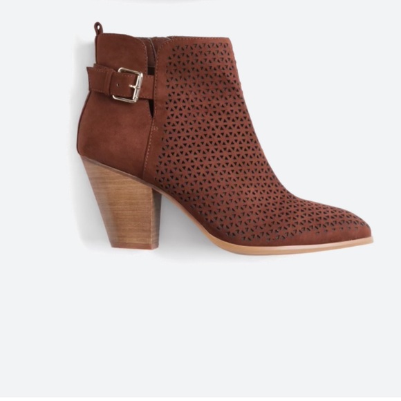 Violet and Red Jackie Bootie - Picture 2 of 5